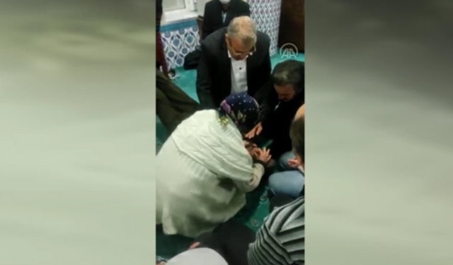 Namazda fenalaştı, belediye başkan müdahale etti