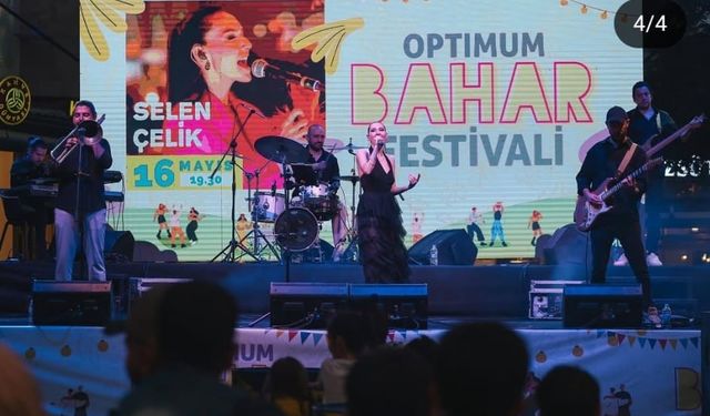 Optimum AVM’de bahar festivali coşkuyla başladı