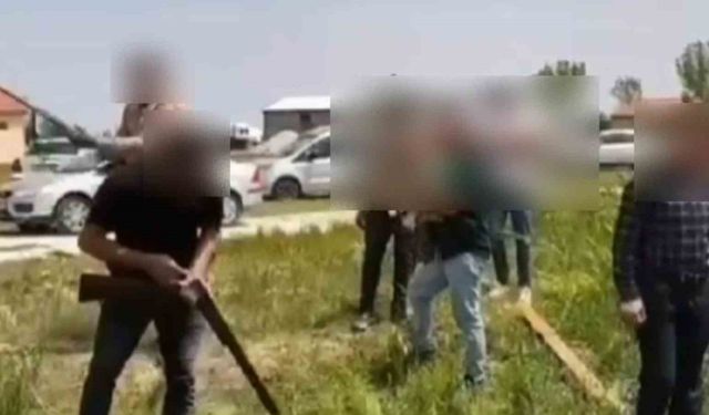 Aksaray’da magandaların evinden cephanelik çıktı