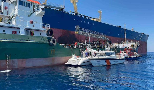 Bozcaada açıklarında slaç basan gemiye 8 milyon TL ceza