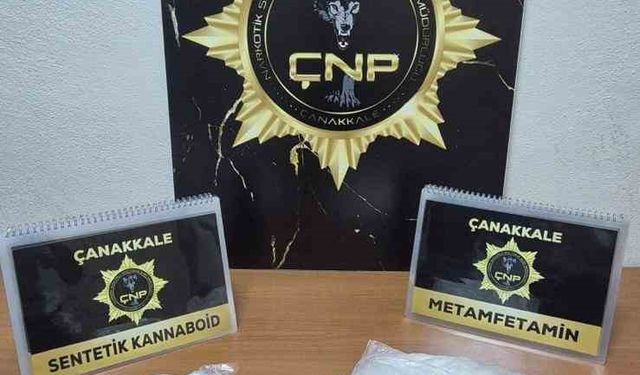 Çanakkale’de uyuşturucu operasyonuna 1 tutuklama
