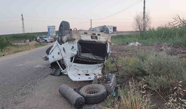 Diyarbakır’da otomobil devrildi: 1 ölü, 4 yaralı