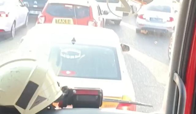 Diyarbakır’da yoğun trafik itfaiye ekiplerini engelledi