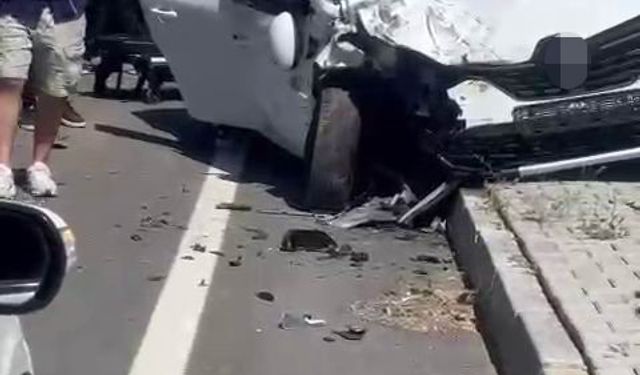 Elazığ’da trafik kazası: 3 yaralı