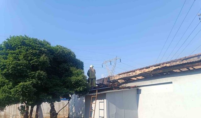İzmir’de çiftlik yangını: 1 yaşındaki bebek ağır yaralandı