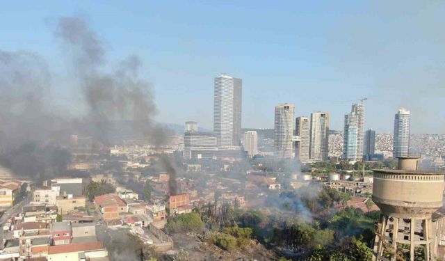 İzmir’deki yangın kontrol altına alındı