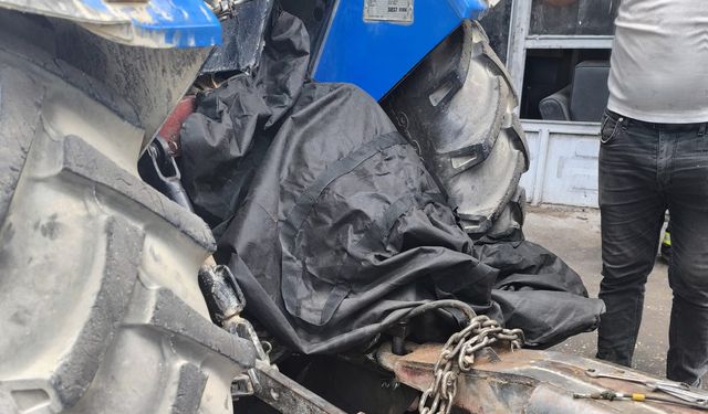 Kafası traktörün parçaları arasında sıkışan usta feci şekilde hayatını kaybetti