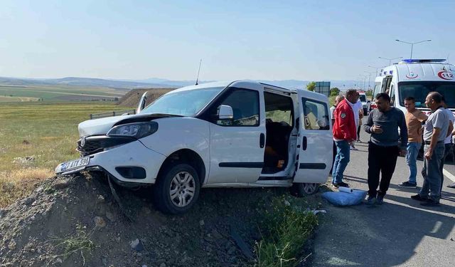 Kırıkkale’de trafik kazası: 4’ü çocuk, 7 yaralı