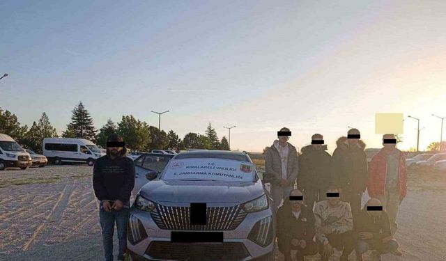 Kırklareli’nde 146 kaçak göçmen yakalandı