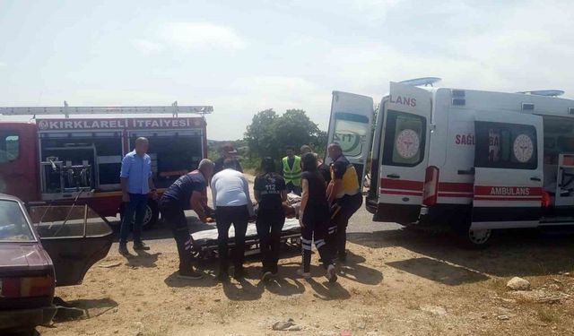 Kırklareli’nde zincirleme kaza: 1 ölü, 3 yaralı