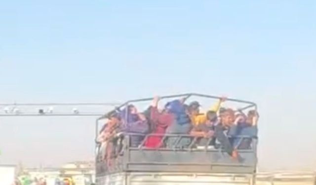 Siverek’te mevsimlik işçilerin tehlikeli yolculuğu kamerada
