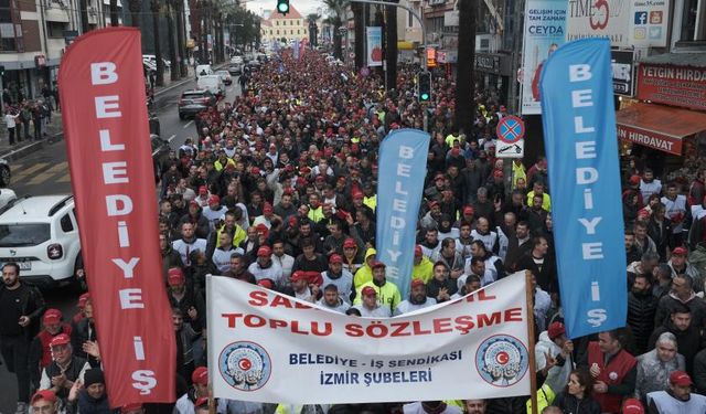 Belediye-İş, eylemi erteledi: 'İzmir yangın yeri...'