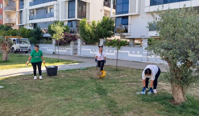 Efeler'in yeşil alanları temiz ve bakımlı