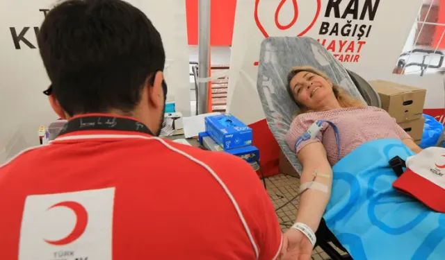 Kan bağışında dünyada üçüncüyüz...