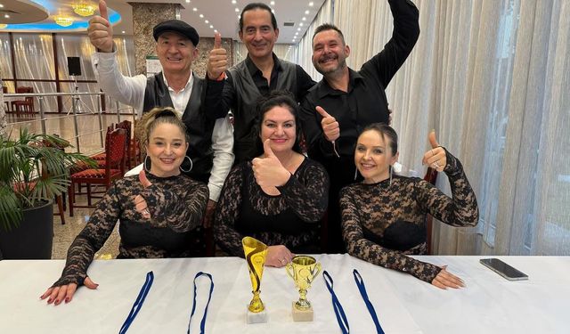 Seferihisar’dan Sofya’ya dansla gelen birincilik