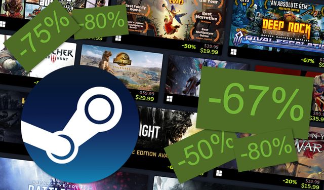 Steam'de "Hafta Boyu Fırsatları" başladı: Yüzde 95'e varan indirimler!