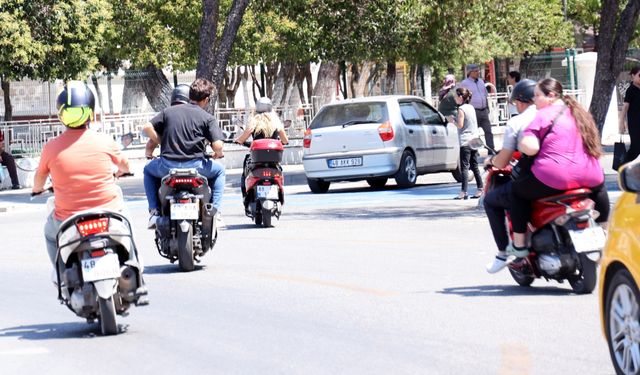 Muğla nüfusunun dörtte birinde motosiklet var