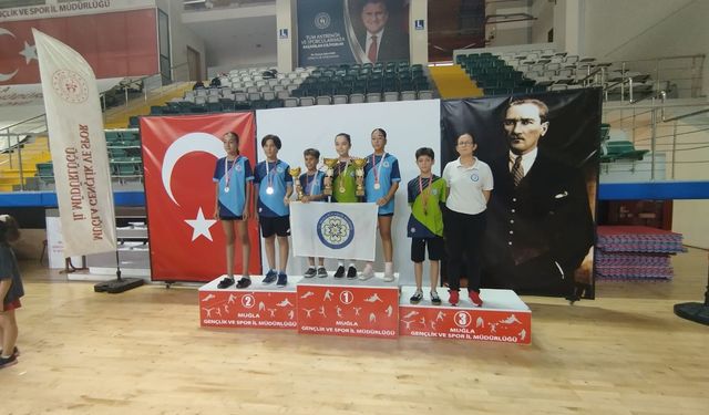 Muğla Büyükşehir masa tenisi sporcuları zirvede