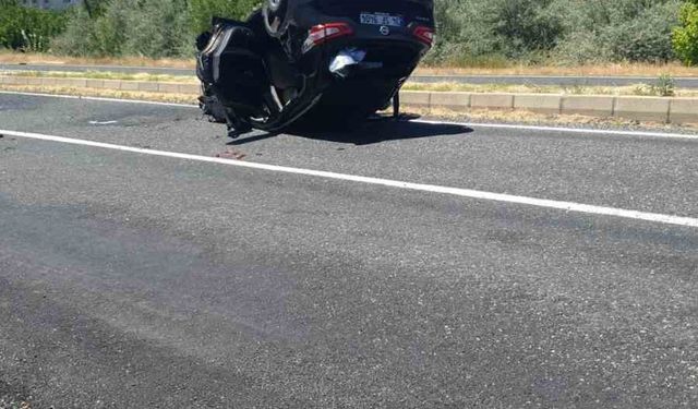 Elazığ’da trafik kazası: 3 yaralı