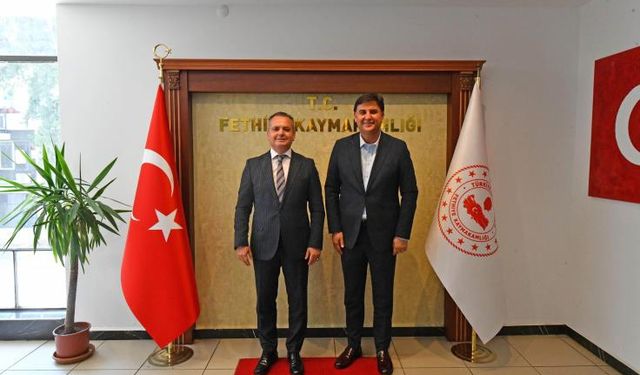 Başkan Karaca’dan Kaymakam Akkaya’ya ziyaret