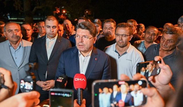 Bakan Tunç açıkladı: Yangınlarla ilgili 17 kişi tutuklandı