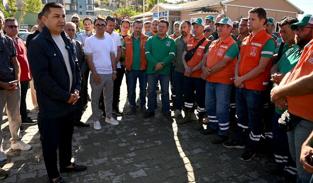 BAŞKAN ÖMER GÜNEL DAMLACIK DERESİ’NDE ÜZERİNE DÜŞENİ YİNE YAPTI!