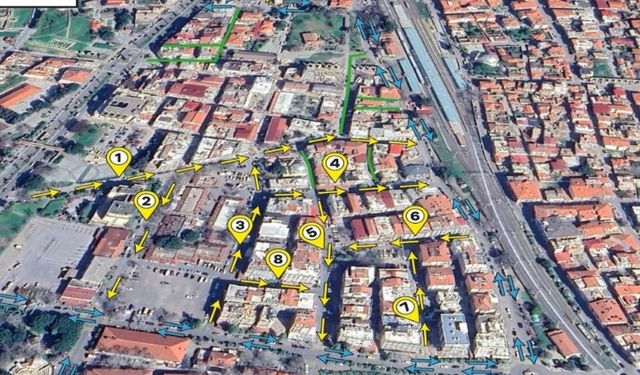 Efes Selçuk’ta trafik sakinleşiyor: Yaya öncelikli model hayata geçiyor