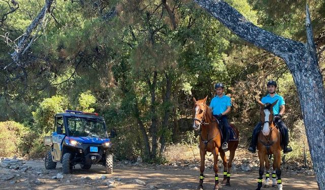 Milli Park'ta yasak bölgeye giren 5 kişiye para cezası uygulandı