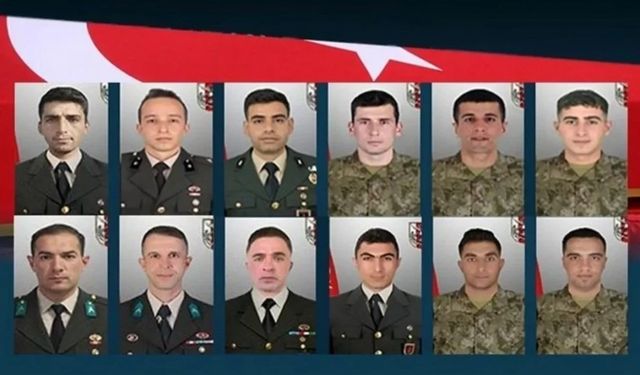 MSB'den 14 askerin şehit olmasına ilişkin açıklama