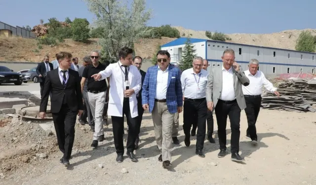 Vali Musa Işın Tavşanlı hastane inşaatını inceledi
