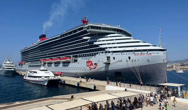 Bodrum’da kruvaziyer hareketliliği