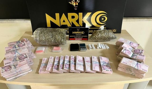 Turgutlu polisi 35 şüpheliyi gözaltına aldı