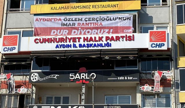 Aydın ayağa kalktı: Çerçioğlu'nun imar rantı ortaya saçıldı