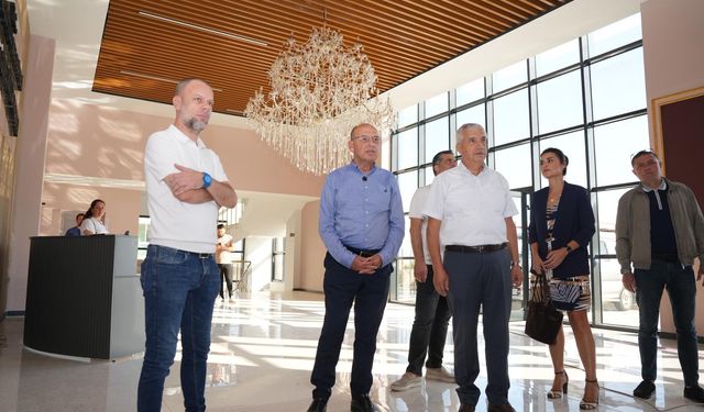 Başkan Akın’dan açılış öncesinde inceleme turu