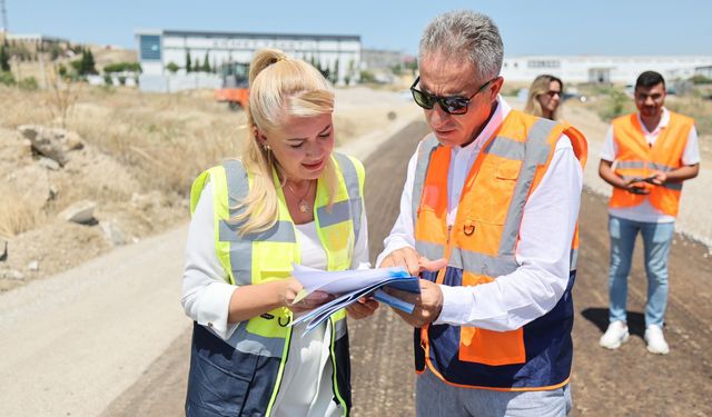 Merkezefendi'de yollar modern görünüme kavuşuyor...