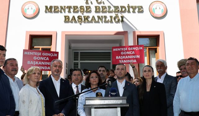 Muğla halkı Gonca Başkana sahip çıktı