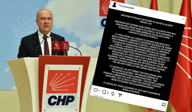 Saldırı öncesi bu paylaşım araştırılsın