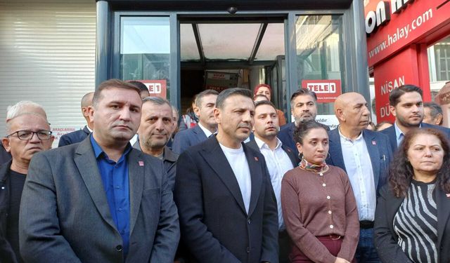 CHP'li Özgür Çelik TELE 1'i ziyaret etti
