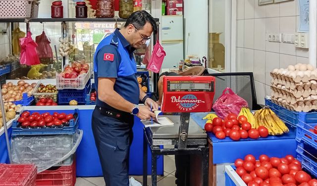 Efeler Belediyesi’nden manavlara sıkı denetim