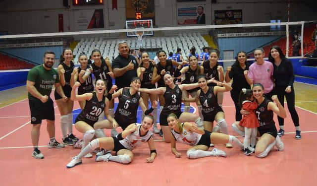 Filede yüzü gülen taraf Turgutlu Belediyespor