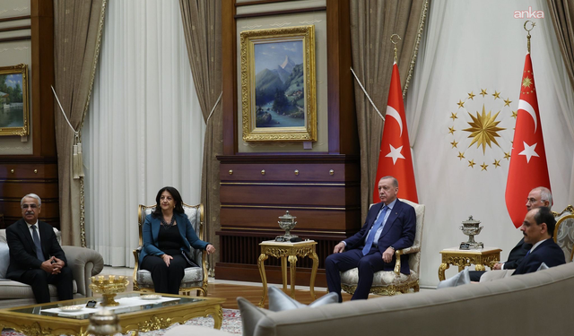 İmralı Heyeti'nin Erdoğan ile görüşmesi sona erdi