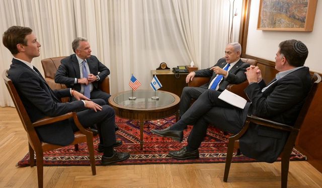 Netanyahu, Trump'ın Orta Doğu Özel Temsilcisi Witkoff ve damadı Kushner ile bir araya geldi