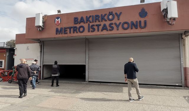 İstanbul metro istasyonunda trajik olay