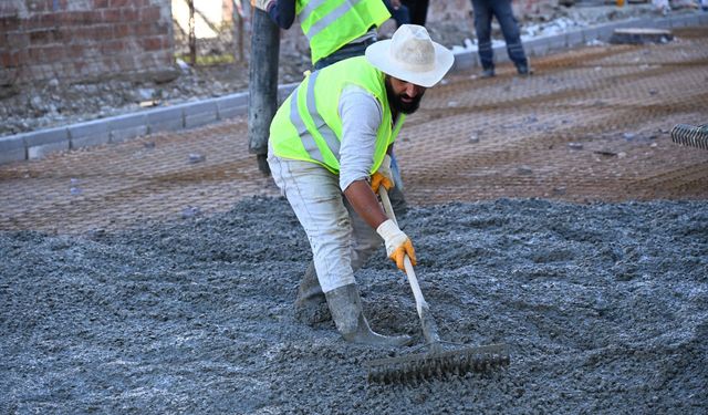 Demirci’de üst yapı çalışmaları tüm hızıyla devam ediyor