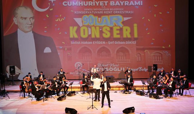 Denizli Büyükşehir’den “90’lar konseri”