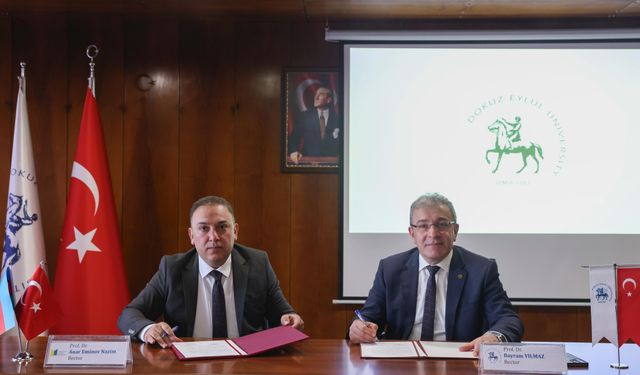 DEÜ ve Mingachevir Üniversitesi iş birliği yaptı