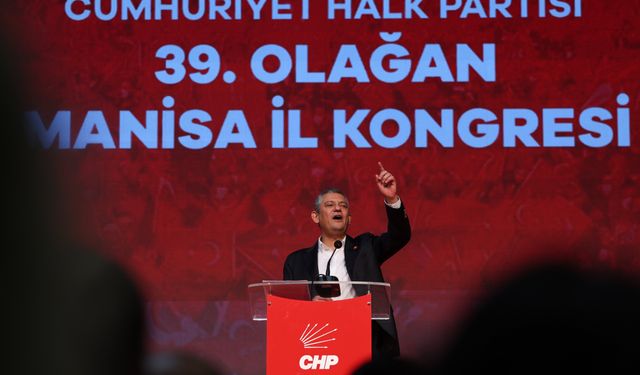 Chp Mani̇sa’da kongre süreci̇ tamamlandı