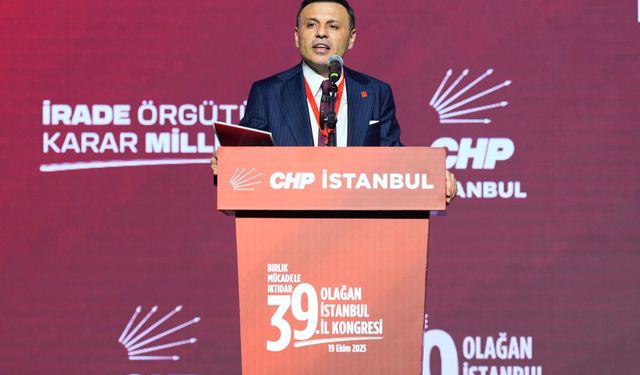 CHP 39. Olağan İstanbul İl Kongresi tek adayla sona erdi