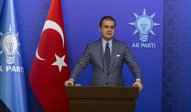 Ömer Çelik'ten "saygısızlık" açıklaması