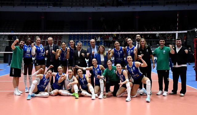 Nilüfer'in sultanları lige galibiyetle başladı